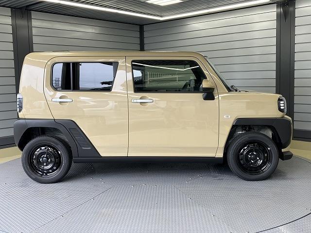 タフト Ｘ　届出済未使用車　バックカメラ　クリアランスソナー　衝突被害軽減システム　オートライト　ＬＥＤヘッドランプ　スマートキー　アイドリングストップ　電動格納ミラー　サンルーフ　ＣＶＴ　盗難防止システム（14枚目）