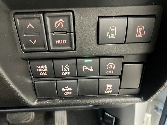 ソリオ ハイブリッドＭＺ　クリアランスソナー　オートクルーズコントロール　レーンアシスト　衝突被害軽減システム　両側電動スライドドア　オートライト　ＬＥＤヘッドランプ　スマートキー　アイドリングストップ　電動格納ミラー（11枚目）