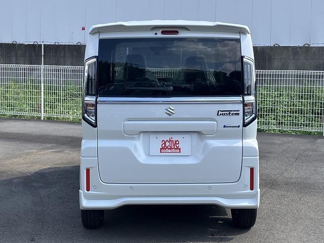 スペーシアカスタム ハイブリッドＸＳターボ　届出済未使用車　両側電動スライドドア　クリアランスソナー　オートクルーズコントロール　レーンアシスト　衝突被害軽減システム　オートライト　ＬＥＤヘッドランプ　スマートキー　アイドリングストップ（16枚目）