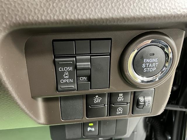 ルーミー X 登録済未使用車 バックカメラ TV 両側スライド・片側電動 クリアランスソナー 衝突被害軽減システム オートライト スマートキー アイドリングストップ CVT 盗難防止システム 衝突安全ボディ ABS(12枚目)