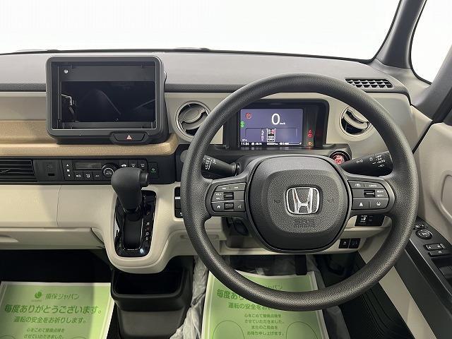 Ｎ－ＢＯＸ ベースグレード　届出済未使用車　バックカメラ　両側スライド・片側電動　クリアランスソナー　オートクルーズコントロール　レーンアシスト　衝突被害軽減システム　オートライト　ＬＥＤヘッドランプ　スマートキー（3枚目）