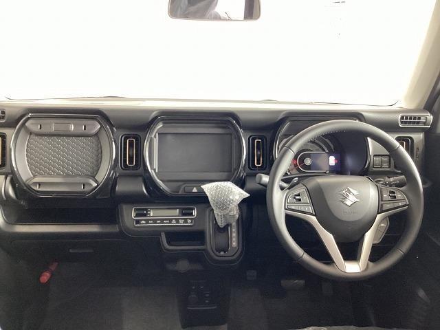 ハスラー ハイブリッドXターボ 届出済未使用車 クリアランスソナー オートクルーズコントロール レーンアシスト 衝突被害軽減システム LEDヘッドランプ スマートキー アイドリングストップ 電動格納ミラー シートヒーター ターボ(2枚目)