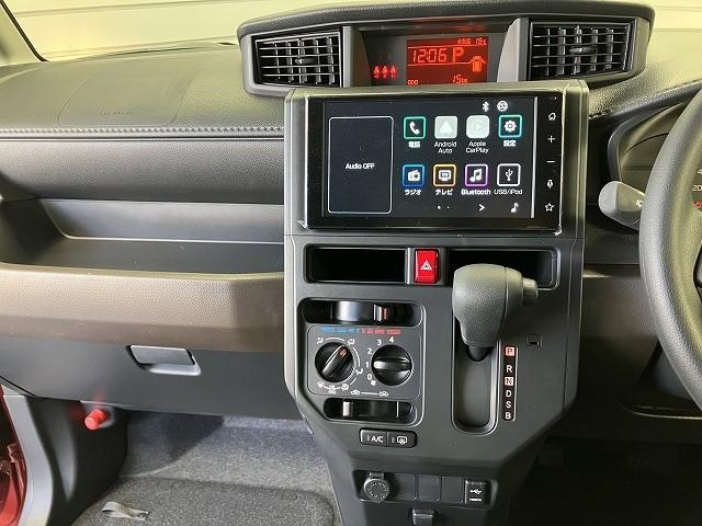 ルーミー Ｘ　登録済未使用車　バックカメラ　ＴＶ　両側スライド・片側電動　クリアランスソナー　衝突被害軽減システム　オートライト　スマートキー　アイドリングストップ　電動格納ミラー　ＣＶＴ　盗難防止システム　ＡＢＳ（33枚目）