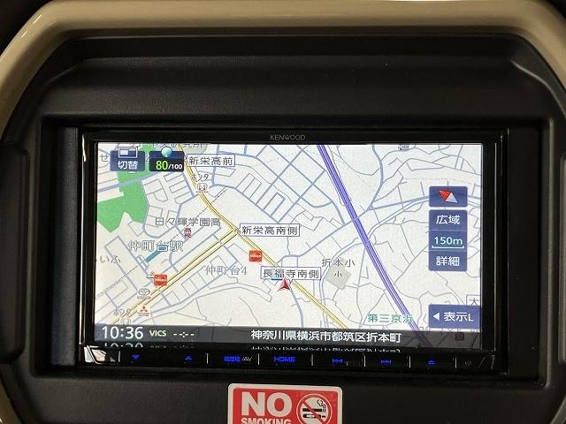 ハスラー ハイブリッドＧ　ドライブレコーダー　ナビ　クリアランスソナー　オートクルーズコントロール　衝突被害軽減システム　オートライト　ＬＥＤヘッドランプ　スマートキー　アイドリングストップ　シートヒーター　ＣＶＴ（3枚目）