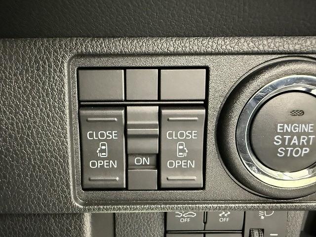 ムーヴキャンバス ストライプスＸ　届出済未使用車　両側電動スライドドア　クリアランスソナー　レーンアシスト　衝突被害軽減システム　オートライト　スマートキー　アイドリングストップ　電動格納ミラー　ベンチシート　ＣＶＴ　盗難防止システム（5枚目）