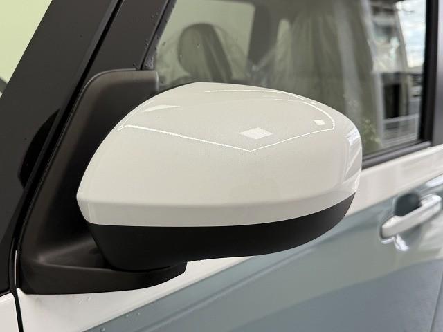 ムーヴキャンバス ストライプスＸ　届出済未使用車　両側電動スライドドア　クリアランスソナー　レーンアシスト　衝突被害軽減システム　オートライト　スマートキー　アイドリングストップ　電動格納ミラー　ベンチシート　ＣＶＴ　盗難防止システム（25枚目）