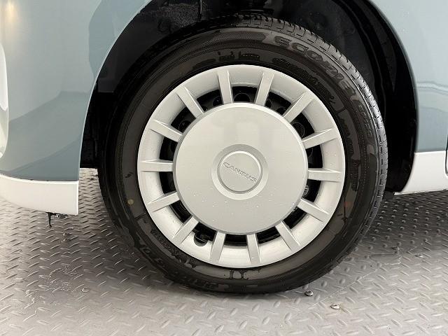 ムーヴキャンバス ストライプスＸ　届出済未使用車　両側電動スライドドア　クリアランスソナー　レーンアシスト　衝突被害軽減システム　オートライト　スマートキー　アイドリングストップ　電動格納ミラー　ベンチシート　ＣＶＴ　盗難防止システム（45枚目）