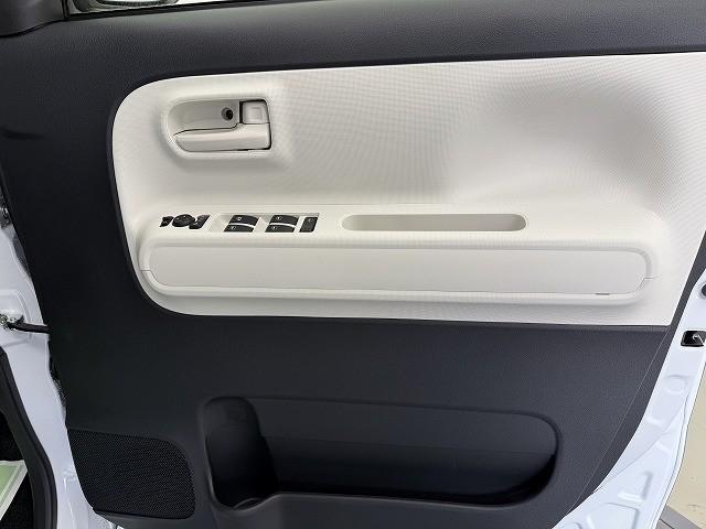 ムーヴキャンバス ストライプスＸ　届出済未使用車　両側電動スライドドア　クリアランスソナー　レーンアシスト　衝突被害軽減システム　オートライト　スマートキー　アイドリングストップ　電動格納ミラー　ベンチシート　ＣＶＴ　盗難防止システム（53枚目）