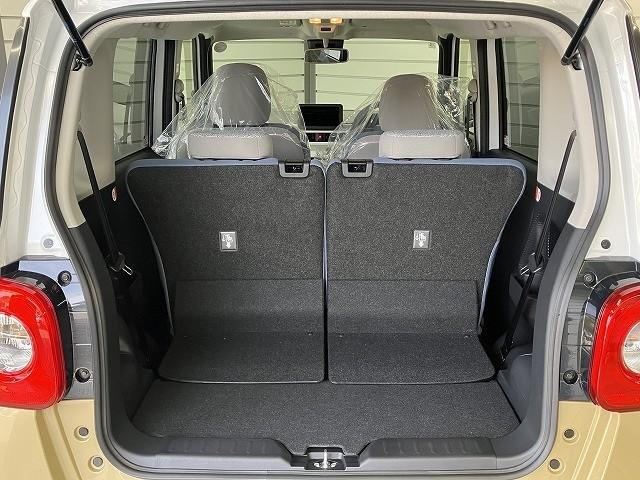 ムーヴキャンバス ストライプスＸ　届出済未使用車　両側電動スライドドア　クリアランスソナー　レーンアシスト　衝突被害軽減システム　オートライト　スマートキー　アイドリングストップ　電動格納ミラー　ベンチシート　ＣＶＴ　盗難防止システム（19枚目）