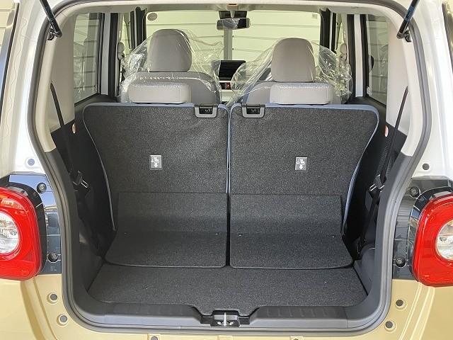 ムーヴキャンバス ストライプスＸ　届出済未使用車　両側電動スライドドア　クリアランスソナー　レーンアシスト　衝突被害軽減システム　オートライト　スマートキー　アイドリングストップ　電動格納ミラー　ベンチシート　ＣＶＴ　盗難防止システム（29枚目）