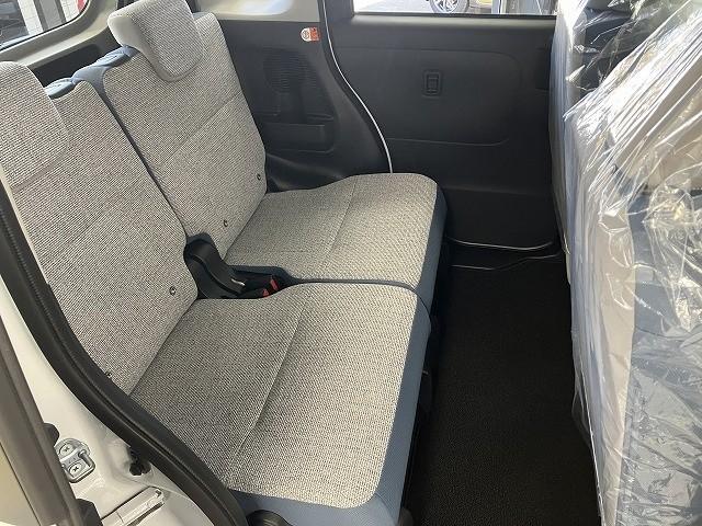 ムーヴキャンバス ストライプスＸ　届出済未使用車　両側電動スライドドア　クリアランスソナー　レーンアシスト　衝突被害軽減システム　オートライト　スマートキー　アイドリングストップ　電動格納ミラー　ベンチシート　ＣＶＴ　盗難防止システム（39枚目）