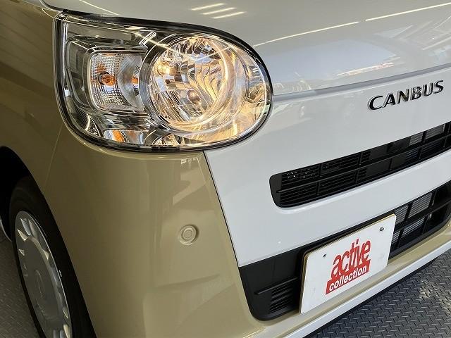 ムーヴキャンバス ストライプスＸ　届出済未使用車　両側電動スライドドア　クリアランスソナー　レーンアシスト　衝突被害軽減システム　オートライト　スマートキー　アイドリングストップ　電動格納ミラー　ベンチシート　ＣＶＴ　盗難防止システム（59枚目）