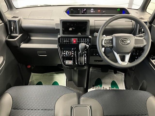 タント カスタムＲＳ　バックカメラ　両側電動スライドドア　クリアランスソナー　衝突被害軽減システム　オートライト　ＬＥＤヘッドランプ　スマートキー　アイドリングストップ　電動格納ミラー　シートヒーター　ベンチシート　ＣＶＴ（2枚目）