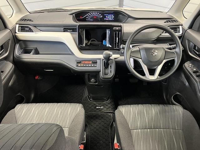 ソリオ Ｇ　クリアランスソナー　レーンアシスト　衝突被害軽減システム　両側スライドドア　オートライト　スマートキー　電動格納ミラー　フルフラット　ウォークスルー　ＣＶＴ　アルミホイール　盗難防止システム（2枚目）