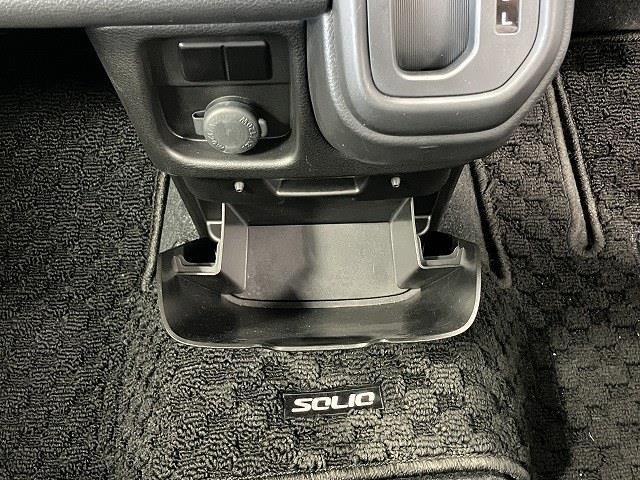 ソリオ Ｇ　クリアランスソナー　レーンアシスト　衝突被害軽減システム　両側スライドドア　オートライト　スマートキー　電動格納ミラー　フルフラット　ウォークスルー　ＣＶＴ　アルミホイール　盗難防止システム（47枚目）