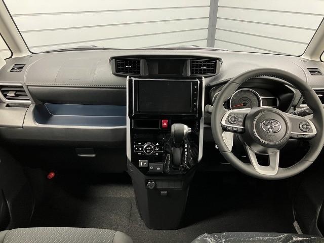 ルーミー カスタムＧ　登録済未使用車　バックカメラ　ＴＶ　両側電動スライドドア　クリアランスソナー　オートクルーズコントロール　衝突被害軽減システム　アルミホイール　オートライト　ＬＥＤヘッドランプ　スマートキー（2枚目）