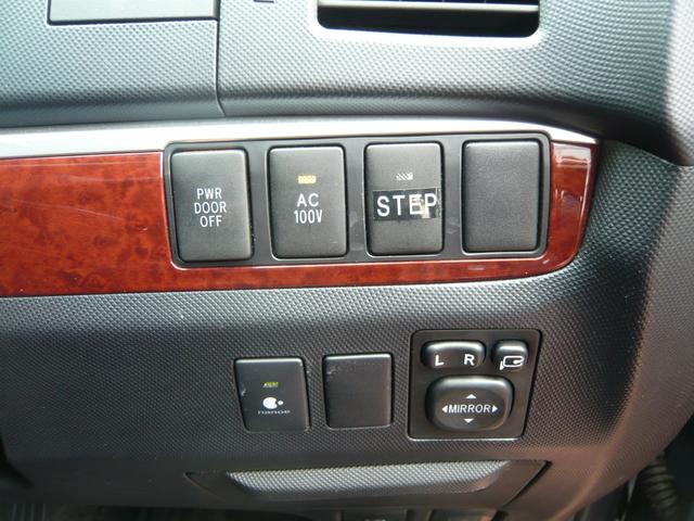 運転手の右側にある、各種スイッチになります。