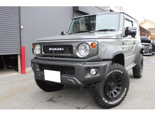 ジムニーシエラ JC シューエルリンク製2インチ足回りリフトアップ デルフォースオーバル16インチトーヨーオープンカントリーホワイトレター 8インチナビゲーションTVバックカメラ ETC 前後ドライブレコーダー(6枚目)