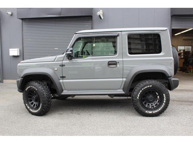 ジムニーシエラ JC シューエルリンク製2インチ足回りリフトアップ デルフォースオーバル16インチトーヨーオープンカントリーホワイトレター 8インチナビゲーションTVバックカメラ ETC 前後ドライブレコーダー(8枚目)