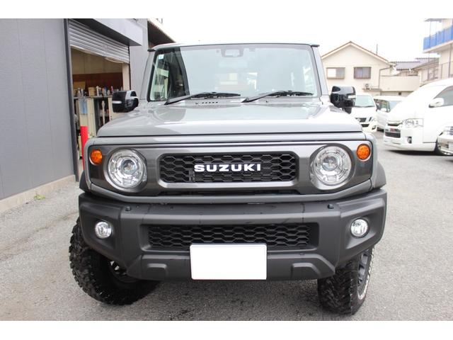 ジムニーシエラ JC シューエルリンク製2インチ足回りリフトアップ デルフォースオーバル16インチトーヨーオープンカントリーホワイトレター 8インチナビゲーションTVバックカメラ ETC 前後ドライブレコーダー(9枚目)