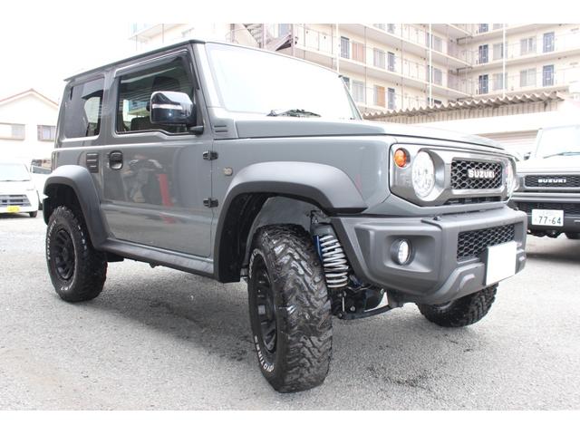 ジムニーシエラ JC シューエルリンク製2インチ足回りリフトアップ デルフォースオーバル16インチトーヨーオープンカントリーホワイトレター 8インチナビゲーションTVバックカメラ ETC 前後ドライブレコーダー(11枚目)