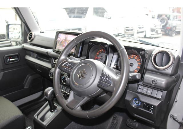 ジムニーシエラ JC シューエルリンク製2インチ足回りリフトアップ デルフォースオーバル16インチトーヨーオープンカントリーホワイトレター 8インチナビゲーションTVバックカメラ ETC 前後ドライブレコーダー(18枚目)