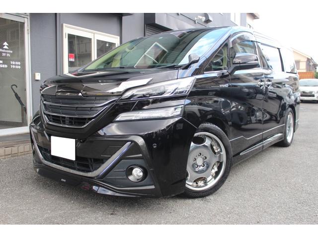 ヴェルファイアハイブリッド X アルパイン製ナビゲーションTVバックカメラ後席アルパイン製フィリプダウンモニターETC革調シートカバー・LEDライト ハイブリット4WD両側電動スライドドア(8枚目)