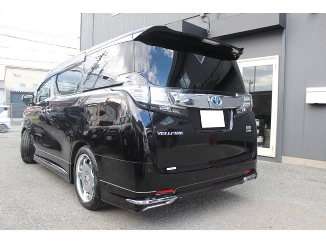 ヴェルファイアハイブリッド X アルパイン製ナビゲーションTVバックカメラ後席アルパイン製フィリプダウンモニターETC革調シートカバー・LEDライト ハイブリット4WD両側電動スライドドア(12枚目)