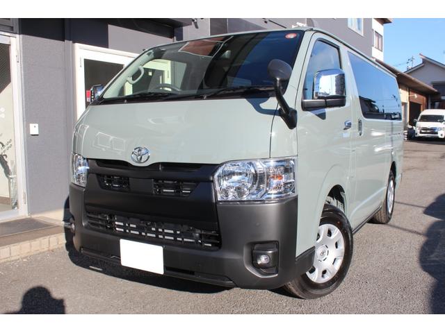 ハイエースバン ロングスーパーGL アースカラーパッケージ 両側電動スライドドア LEDライト フォグデジタルインナーミラー パノラミックビューモニター 4WDディーゼル寒冷地仕様(6枚目)