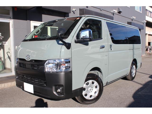 ハイエースバン ロングスーパーGL アースカラーパッケージ 両側電動スライドドア LEDライト フォグデジタルインナーミラー パノラミックビューモニター 4WDディーゼル寒冷地仕様(7枚目)