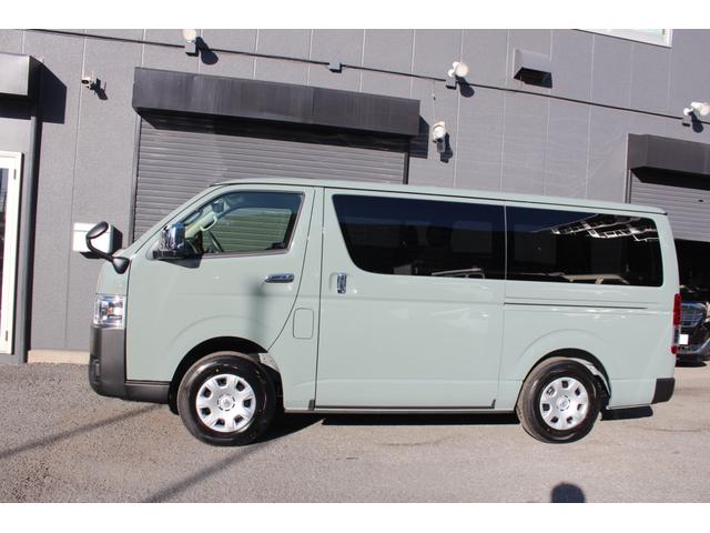 ハイエースバン ロングスーパーGL アースカラーパッケージ 両側電動スライドドア LEDライト フォグデジタルインナーミラー パノラミックビューモニター 4WDディーゼル寒冷地仕様(9枚目)