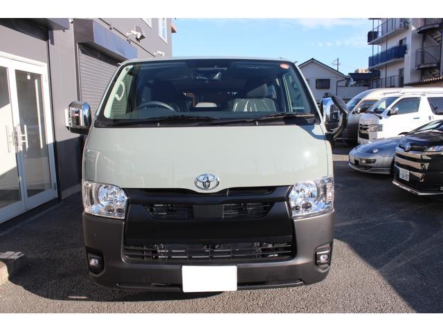 ハイエースバン ロングスーパーGL アースカラーパッケージ 両側電動スライドドア LEDライト フォグデジタルインナーミラー パノラミックビューモニター 4WDディーゼル寒冷地仕様(10枚目)