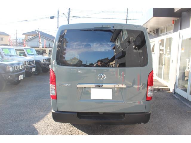 ハイエースバン ロングスーパーGL アースカラーパッケージ 両側電動スライドドア LEDライト フォグデジタルインナーミラー パノラミックビューモニター 4WDディーゼル寒冷地仕様(13枚目)