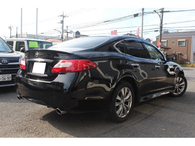 フーガ ３７０ＧＴ　純正ナビゲーションＴＶバックカメラフロントインパル仕様バンパー　黒革シート　パワーシート　シートヒータープッシュスタートインテリジェントキー（13枚目）