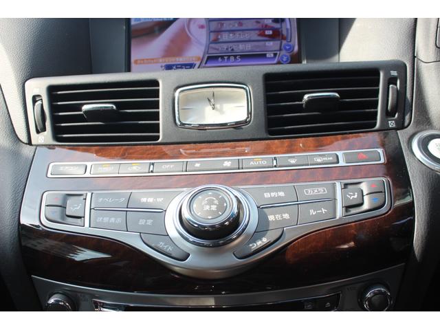 フーガ ３７０ＧＴ　純正ナビゲーションＴＶバックカメラフロントインパル仕様バンパー　黒革シート　パワーシート　シートヒータープッシュスタートインテリジェントキー（21枚目）