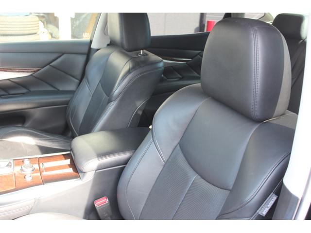 フーガ ３７０ＧＴ　純正ナビゲーションＴＶバックカメラフロントインパル仕様バンパー　黒革シート　パワーシート　シートヒータープッシュスタートインテリジェントキー（39枚目）