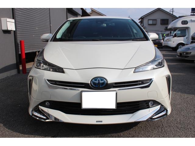 プリウス Ａツーリングセレクション　４ＷＤ　９インチナビゲーションＴＶバックカメラＥＴＣ　黒レザーシートパワーシート　シートヒーター　モデリスタエアロ　ＬＥＤライト（9枚目）