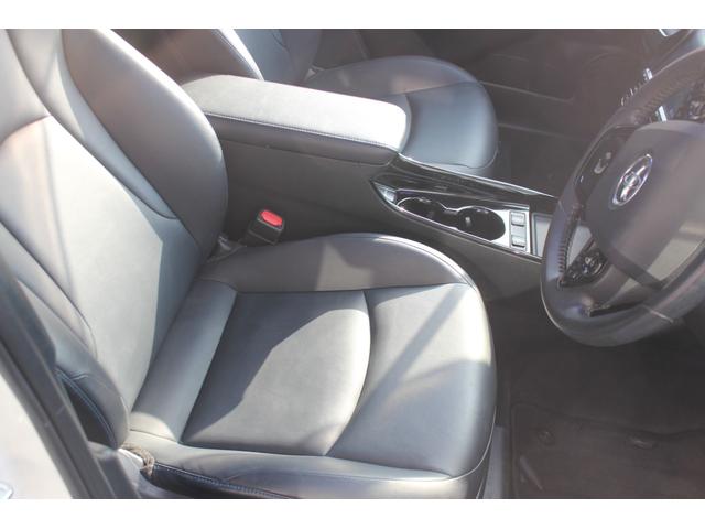 プリウス Ａツーリングセレクション　４ＷＤ　９インチナビゲーションＴＶバックカメラＥＴＣ　黒レザーシートパワーシート　シートヒーター　モデリスタエアロ　ＬＥＤライト（32枚目）