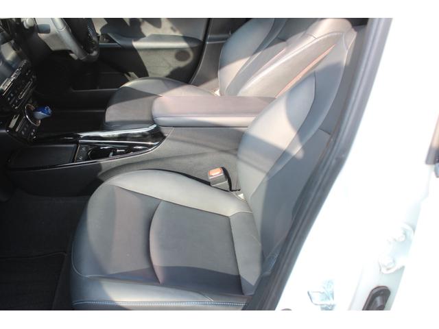 プリウス Ａツーリングセレクション　４ＷＤ　９インチナビゲーションＴＶバックカメラＥＴＣ　黒レザーシートパワーシート　シートヒーター　モデリスタエアロ　ＬＥＤライト（37枚目）