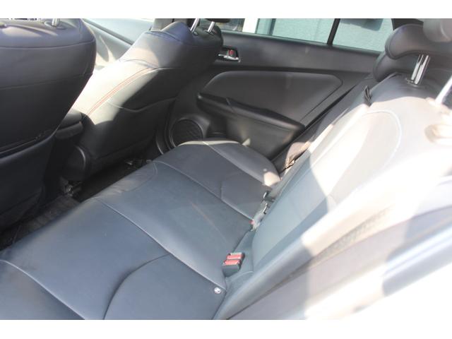 プリウス Ａツーリングセレクション　４ＷＤ　９インチナビゲーションＴＶバックカメラＥＴＣ　黒レザーシートパワーシート　シートヒーター　モデリスタエアロ　ＬＥＤライト（38枚目）