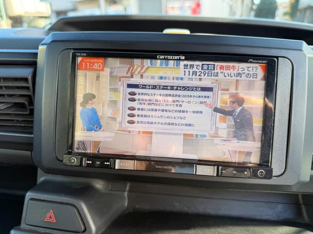 ハイゼットキャディー Dデラックス ワンオーナー ナビ フルセグTV 社外アルミ(20枚目)