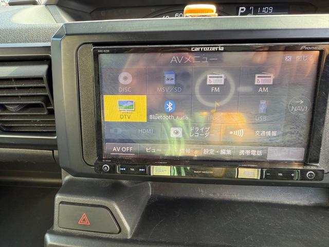 ハイゼットキャディー Dデラックス ワンオーナー ナビ フルセグTV 社外アルミ(21枚目)
