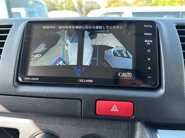 ハイエースバン ＤＸ　ＧＬパッケージ　リヤクーラーヒーターＬＥＤヘッドライトトヨタセーフティセンスパノラミックビューモニター助手席ＳＲＳエアバッグ＋プリテンショナー＆フォースリミッター機構付シートベルトエクリプスナビＴＶＢカメラ（48枚目）