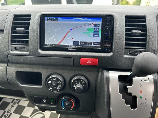 ハイエースバン ＤＸ　ＧＬパッケージ　リヤクーラーヒーターＬＥＤヘッドライトトヨタセーフティセンスパノラミックビューモニター助手席ＳＲＳエアバッグ＋プリテンショナー＆フォースリミッター機構付シートベルト１００Ｖ電源ナビＴＶバックカメラ（40枚目）