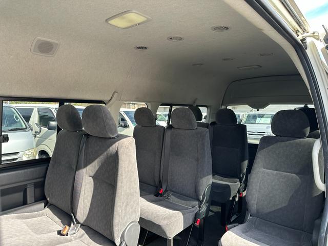 ハイエースワゴン グランドキャビン 電動スライドドアオートステップ10人乗純正ナビTVバックカメラETCキーレスブルートゥース禁煙オートライトリヤクーラーヒーター3型後期ルームクリーニング済み(29枚目)