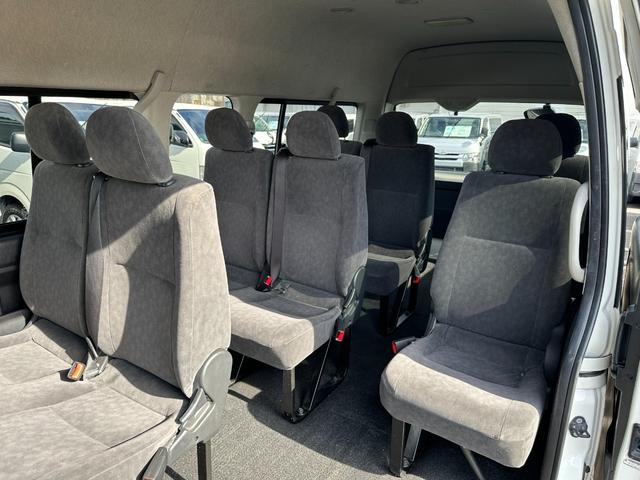 ハイエースワゴン グランドキャビン 電動スライドドアオートステップ10人乗純正ナビTVバックカメラETCキーレスブルートゥース禁煙オートライトリヤクーラーヒーター3型後期ルームクリーニング済み(33枚目)