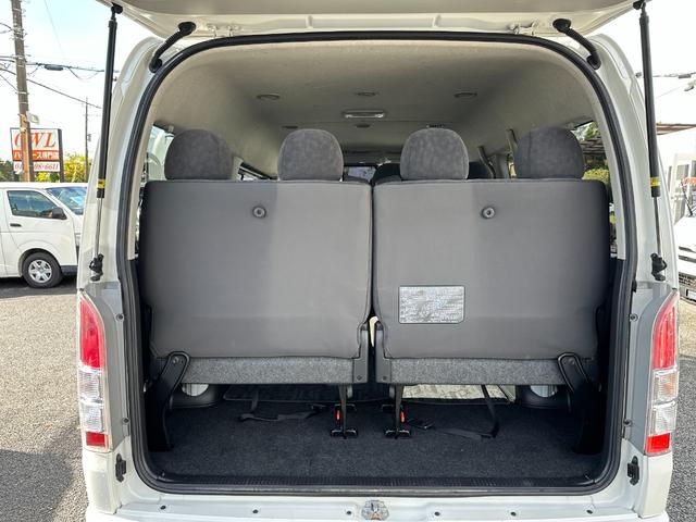 ハイエースワゴン GL 電動スライドドアプッシュスタートLEDヘッドライトアルパイン11インチナビ TVバックカメラETCスマートキーリヤモニター禁煙6速オートマFエアロフォグ100V電源タイベルチェーン(37枚目)