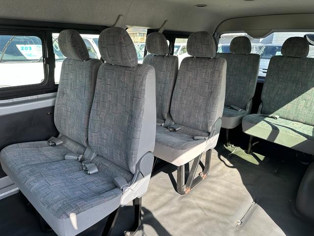 ハイエースワゴン DX 電動スライドドア10人純正ナビTVバックカメラETCキーレス6速オートマリヤクーラーヒーターWエアバックタイベルチェーン小窓ルームクリーニング済みブルートゥース(31枚目)