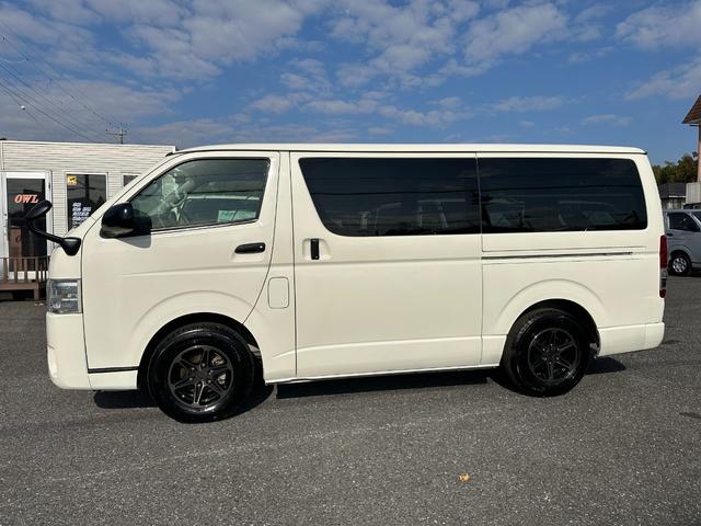 ハイエースバン DX GLパッケージ 純正ナビTVバックカメラキーレス6速オートマ禁煙電動格納ミラー両側スライドドア15インチAW2025年製造タイヤタイベルチェーンルームクリーニング済み(5枚目)