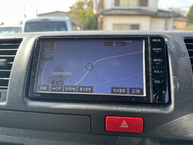 ハイエースバン DX GLパッケージ 純正ナビTVバックカメラキーレス6速オートマ禁煙電動格納ミラー両側スライドドア15インチAW2025年製造タイヤタイベルチェーンルームクリーニング済み(19枚目)